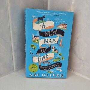 A New Map of Love by Abi Oliver - Bright Blue Paperback
